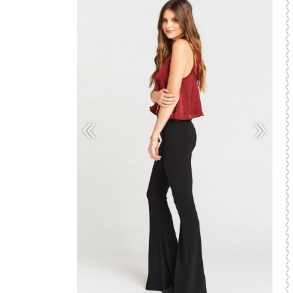 Show Me Your Mumu Black Flare Bellbottoms!